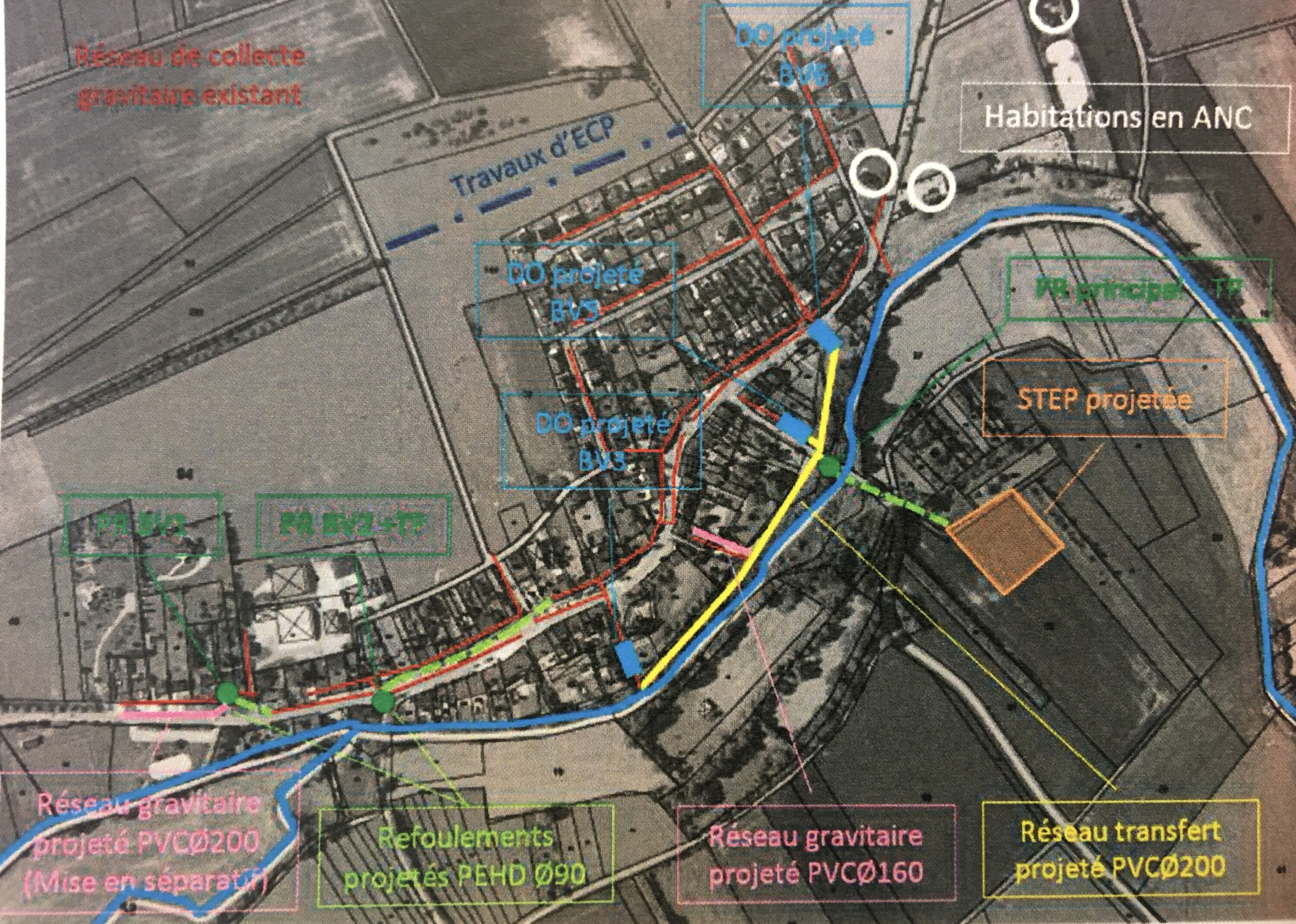 Station de traitement des eaux usées - Enquête publique parcellaire