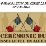 cérémonie du cessez- le-feu en Algérie
