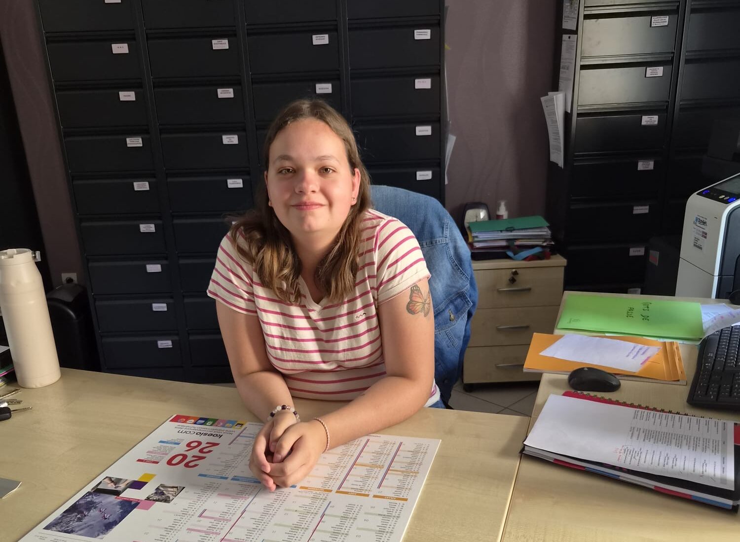 Océane Fouyet, nouvelle secrétaire de mairie depuis le 1er sept