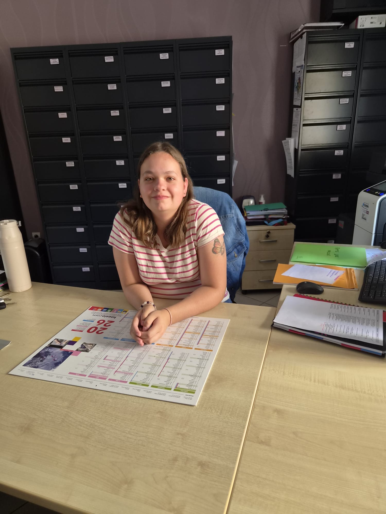 Océane Fouyet, nouvelle secrétaire de mairie