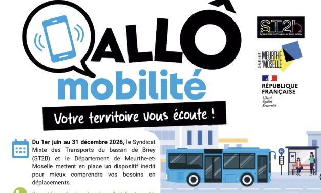 Allô Mobilité au 0 800 710 054  Appel gratuit
