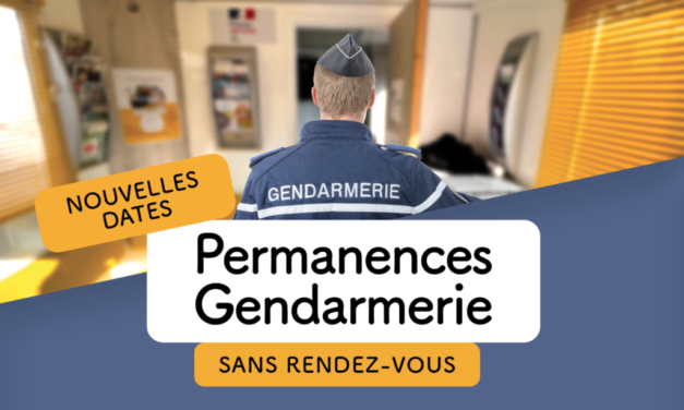 La Gendarmerie en mairie le 29 nov