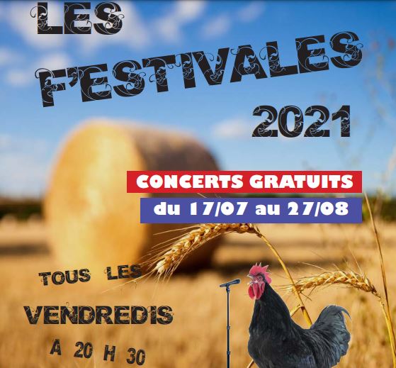 Les F'estivales à partir du 23 juillet 2021