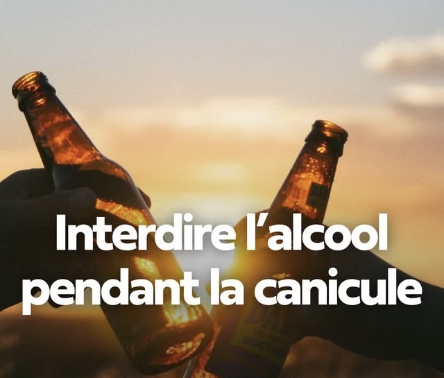 Canicule et Consommation d’alcool