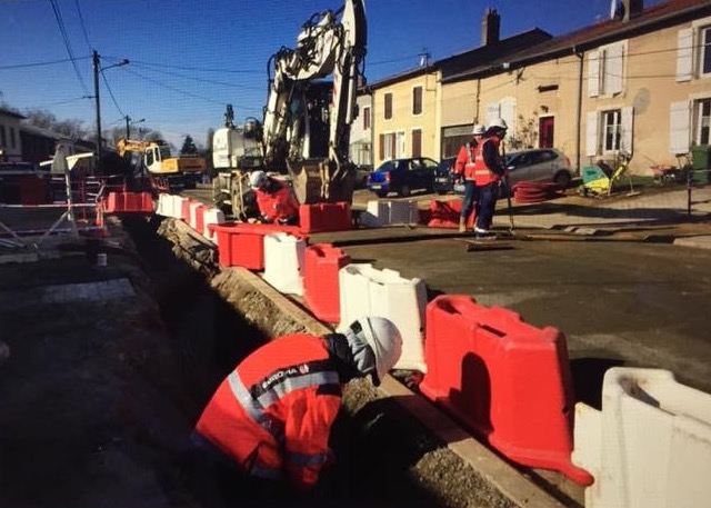 Point d'étape sur les travaux de l'aménagement de la traversée du village