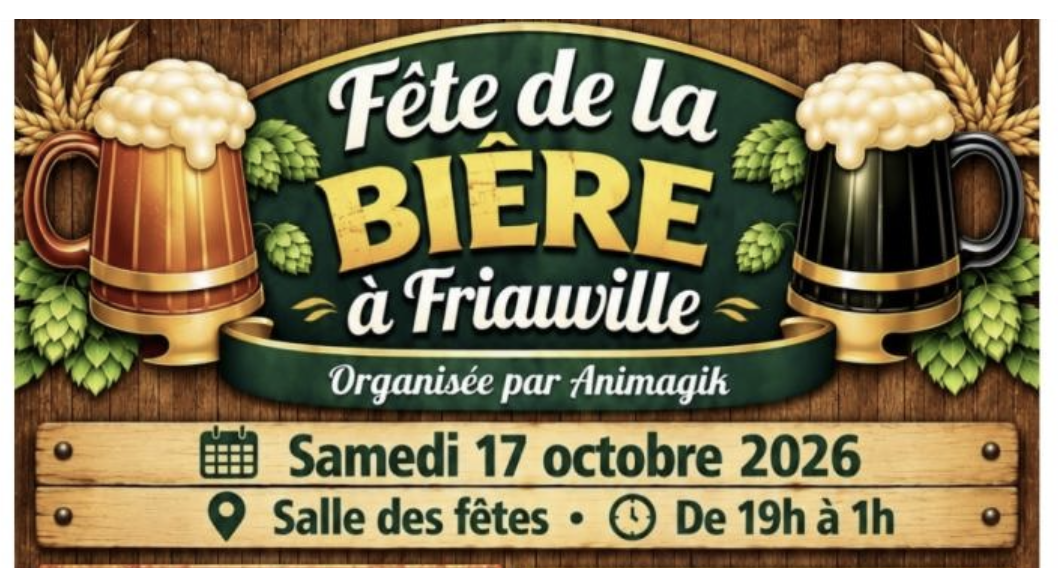 Fête de la bière avec Animagik 17 oct