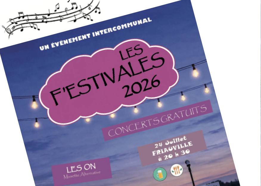 F'Estivales à Friauville avec "les ON" vendredi 24 juillet 20h30