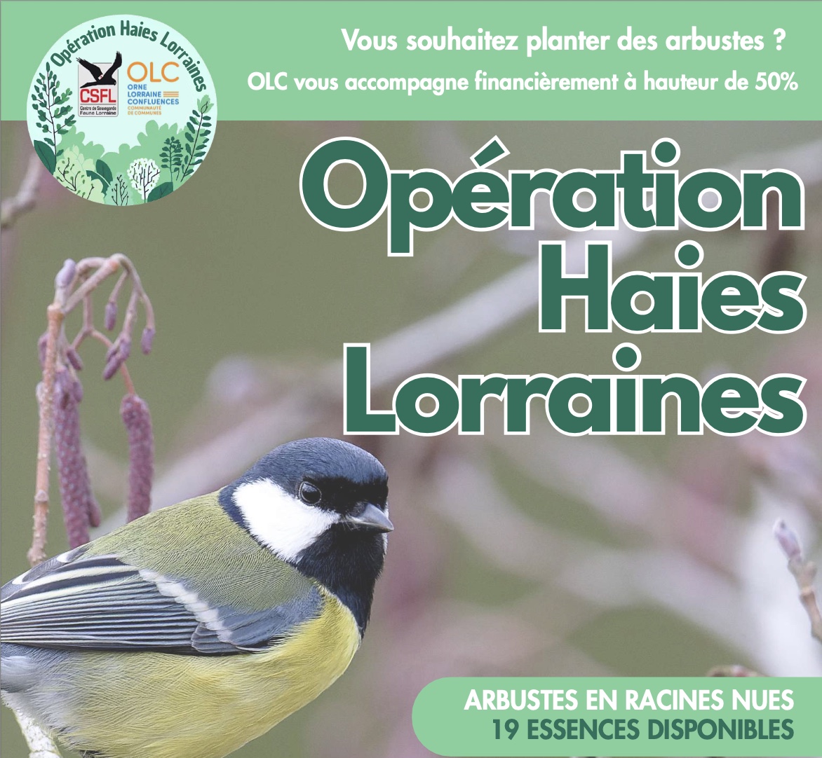 Opération haies lorraines Permanences avec ccOLC