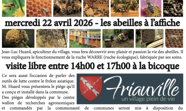 éco-journée 2026 : Abeilles et Frelons asiatiques