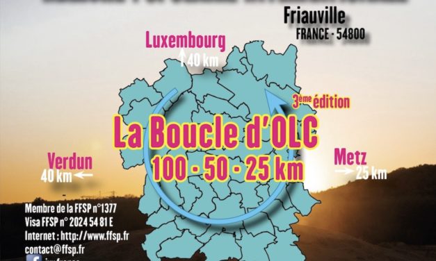 La boucle d’OLC : 100 km – 50 km – 25 km