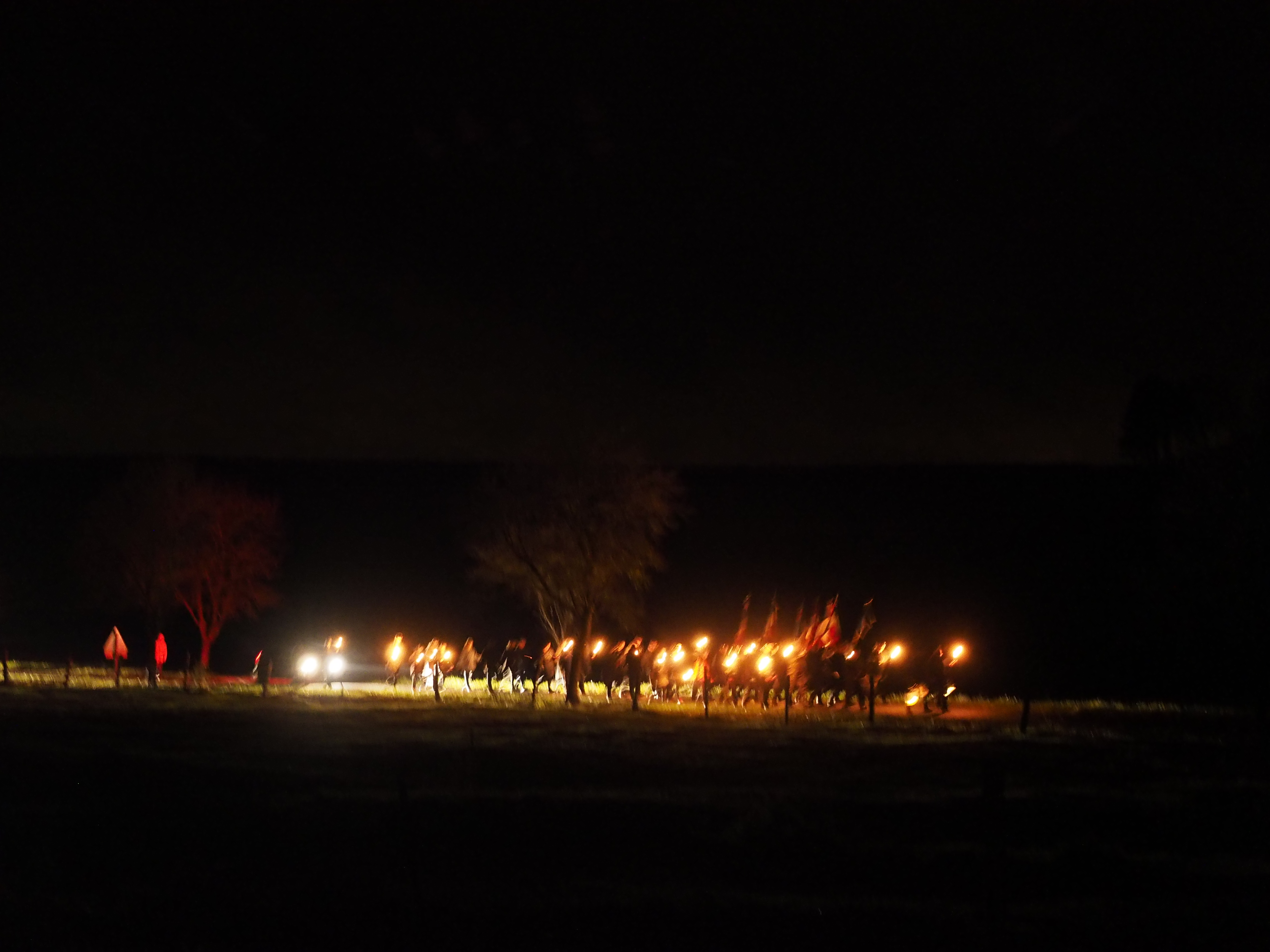 La Flamme du Souvenir des Eparges à Friauville - commémoration des 10 et 11 nov