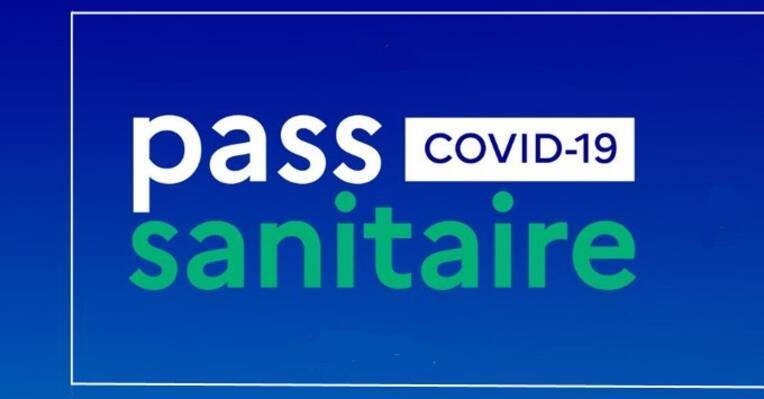 Le pass sanitaire à présenter
