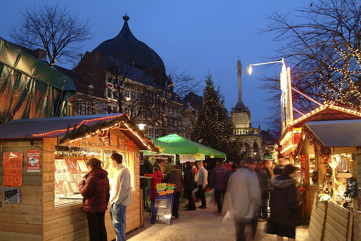 Marché de Noël à Liège par Animagik