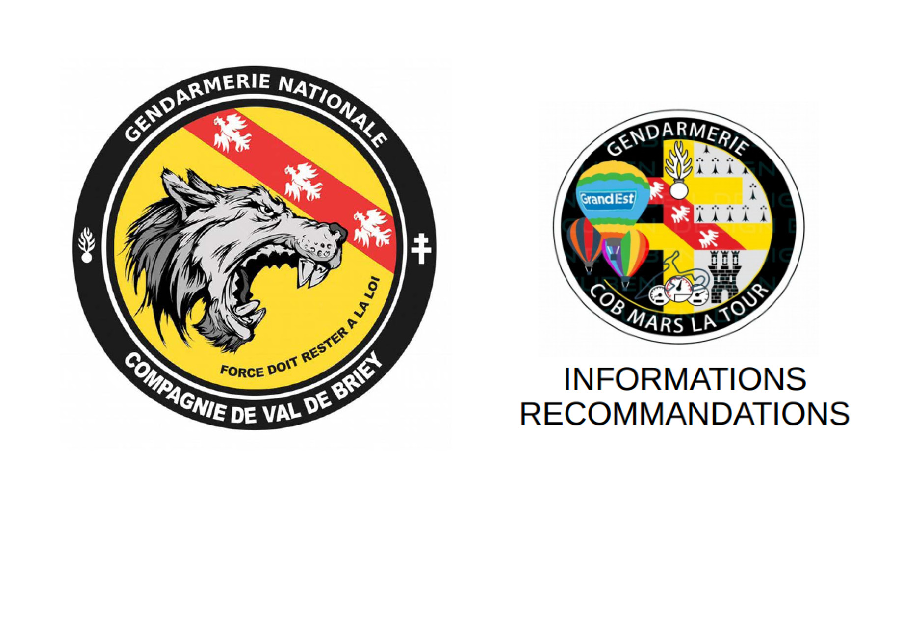 INFO de la Gendarmerie : B.L.E.U.