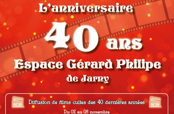 Les 40 ans de l'Espace Gérard Philipe Jarny 2 au 8 nov