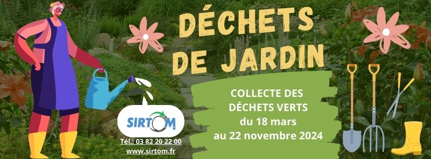 20 mars : ouverture de la saison de collecte des déchets de jardin par le Sirtom