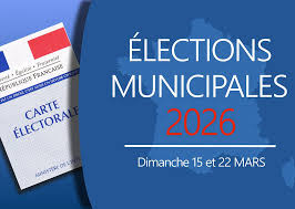 élections municipales des 15 et 22 mars 2026